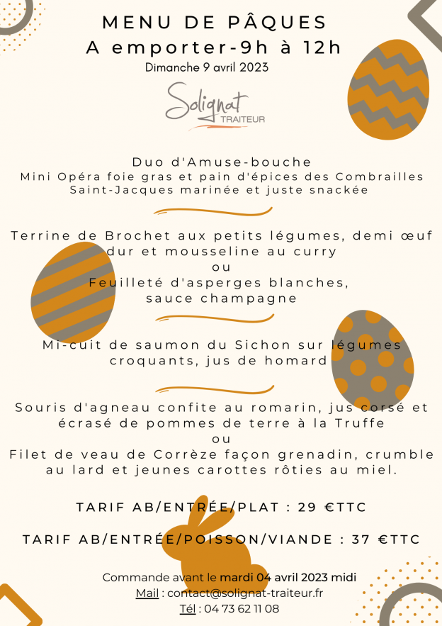 Menu Pâques 2023_solignat_traiteur