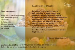 sauce aux morilles