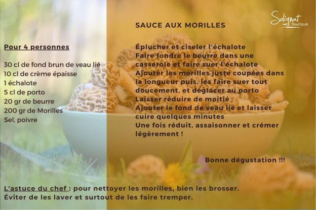 sauce aux morilles
