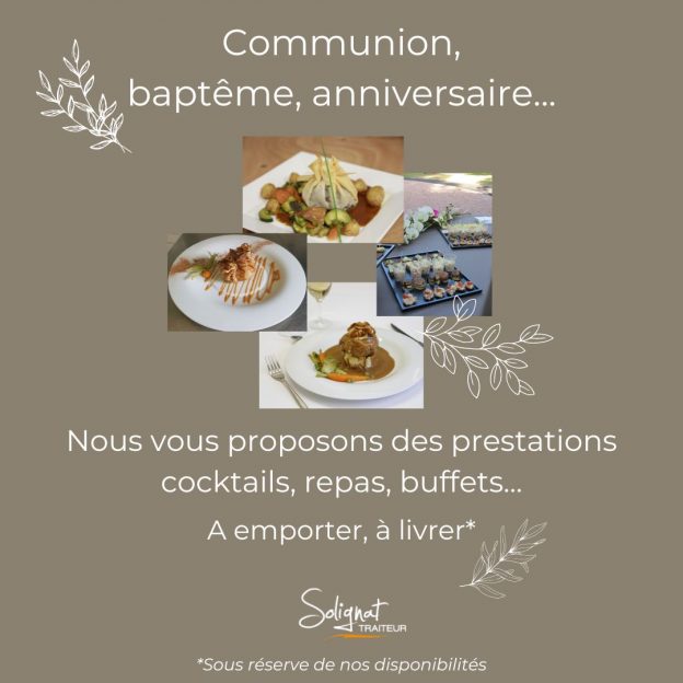 communion, baptême, anniversaire